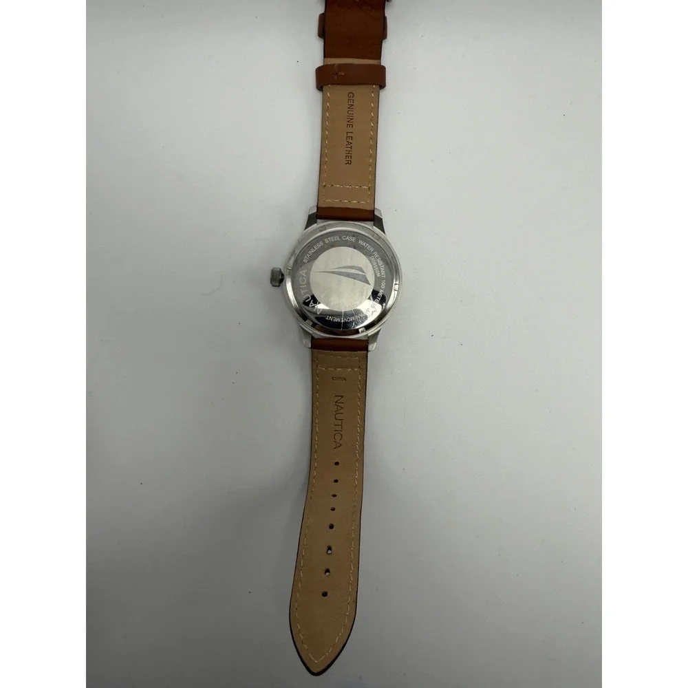 Nautica N09560G New Battery Mens Watch 43MM 8.5